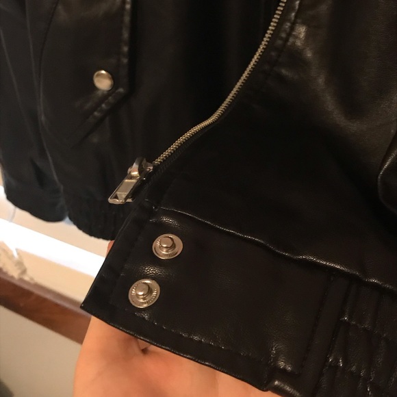 faux leather jacket - Picture 4 of 4